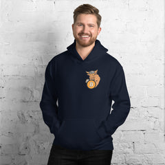 Bitcoin Bull Unisex Hoodie | By PhilanthroBit