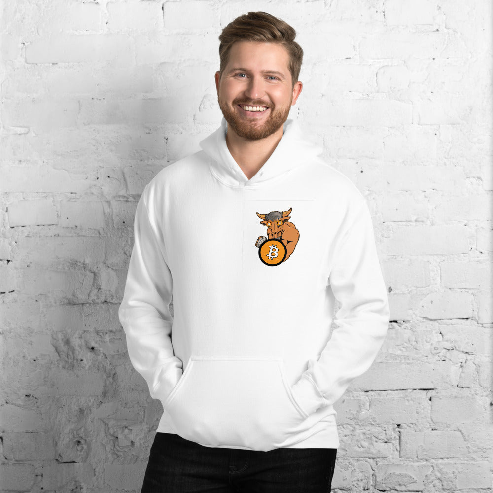 Bitcoin Bull Unisex Hoodie | By PhilanthroBit