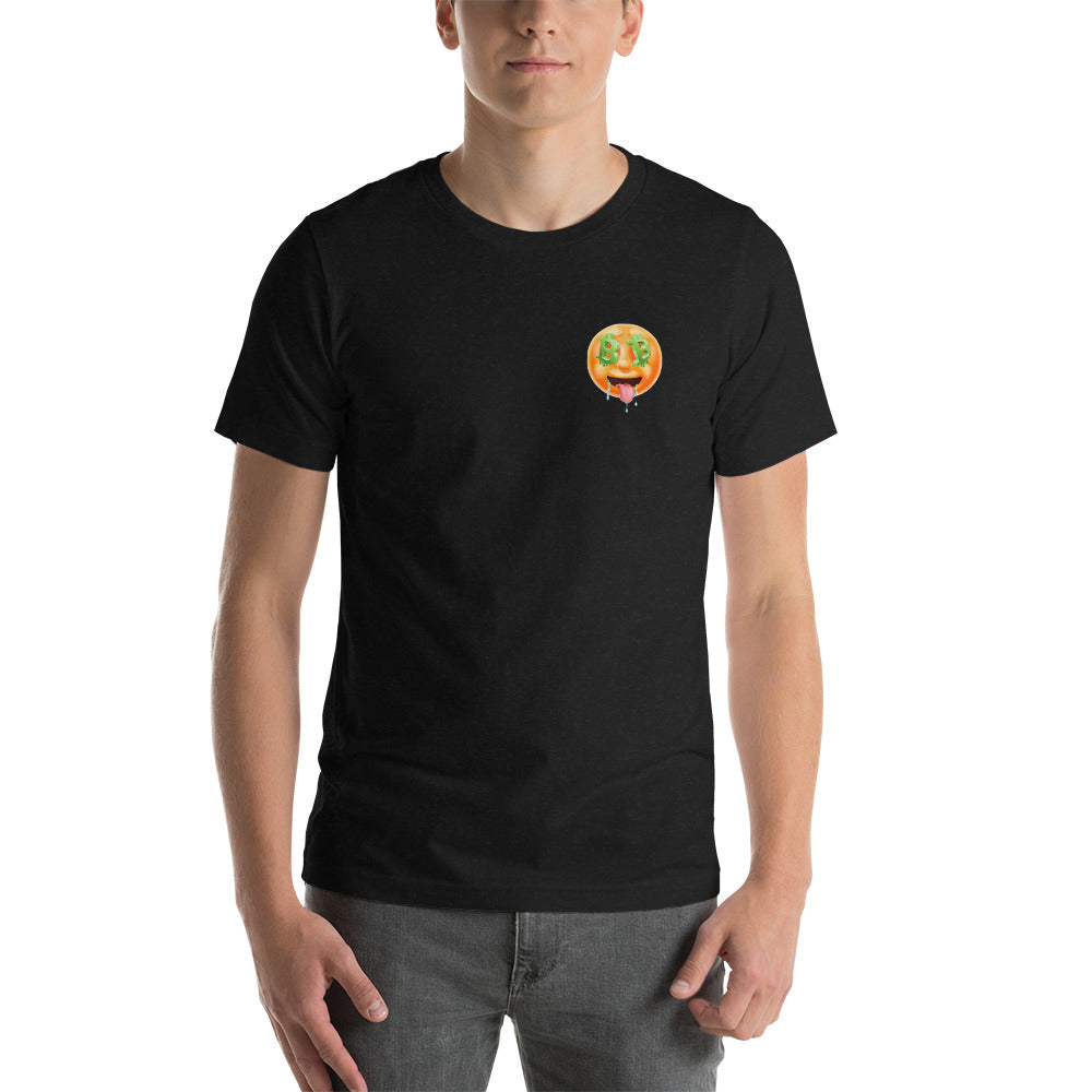 Drooling Over Bitcoin Short-Sleeve Unisex T-Shirt