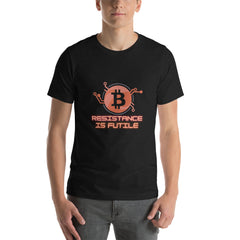 Resistance is Futile - (orange) Short-Sleeve Unisex T-Shirt