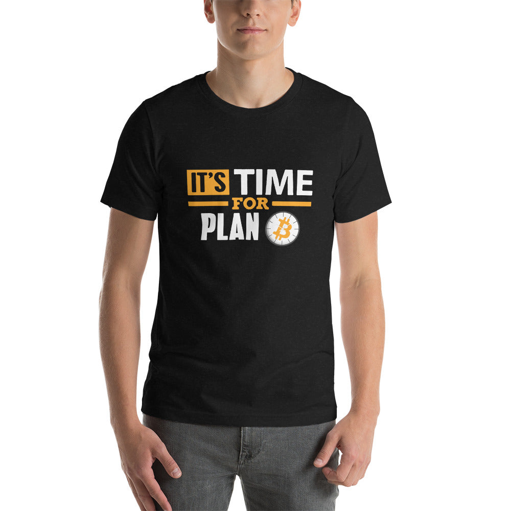 Plan B (Bitcoin) Short-Sleeve Unisex T-Shirt