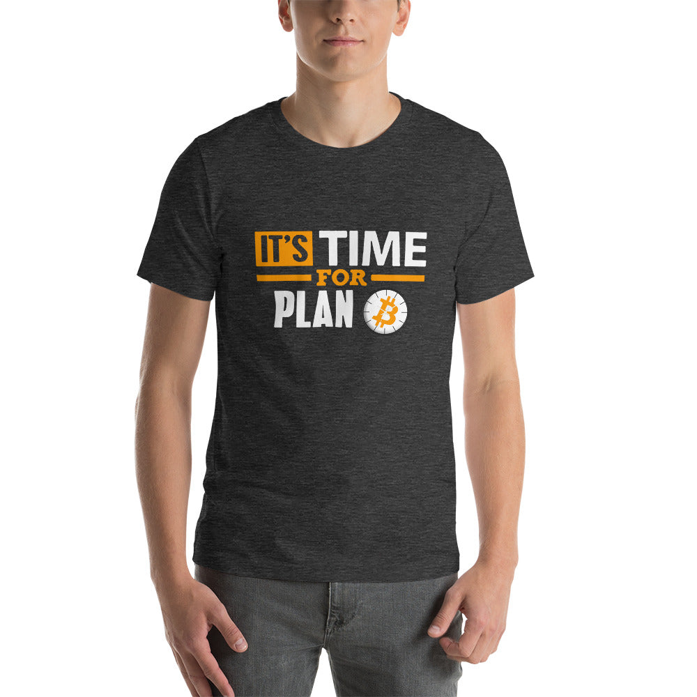 Plan B (Bitcoin) Short-Sleeve Unisex T-Shirt