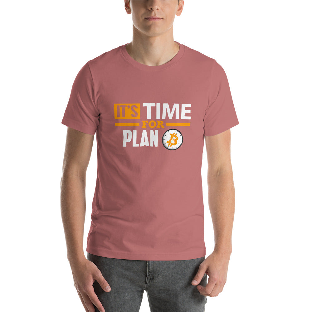 Plan B (Bitcoin) Short-Sleeve Unisex T-Shirt