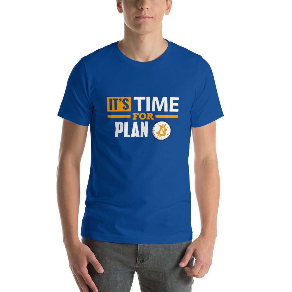 Plan B (Bitcoin) Short-Sleeve Unisex T-Shirt