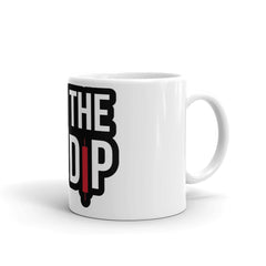 Buy the Dip White glossy mug