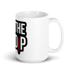 Buy the Dip White glossy mug