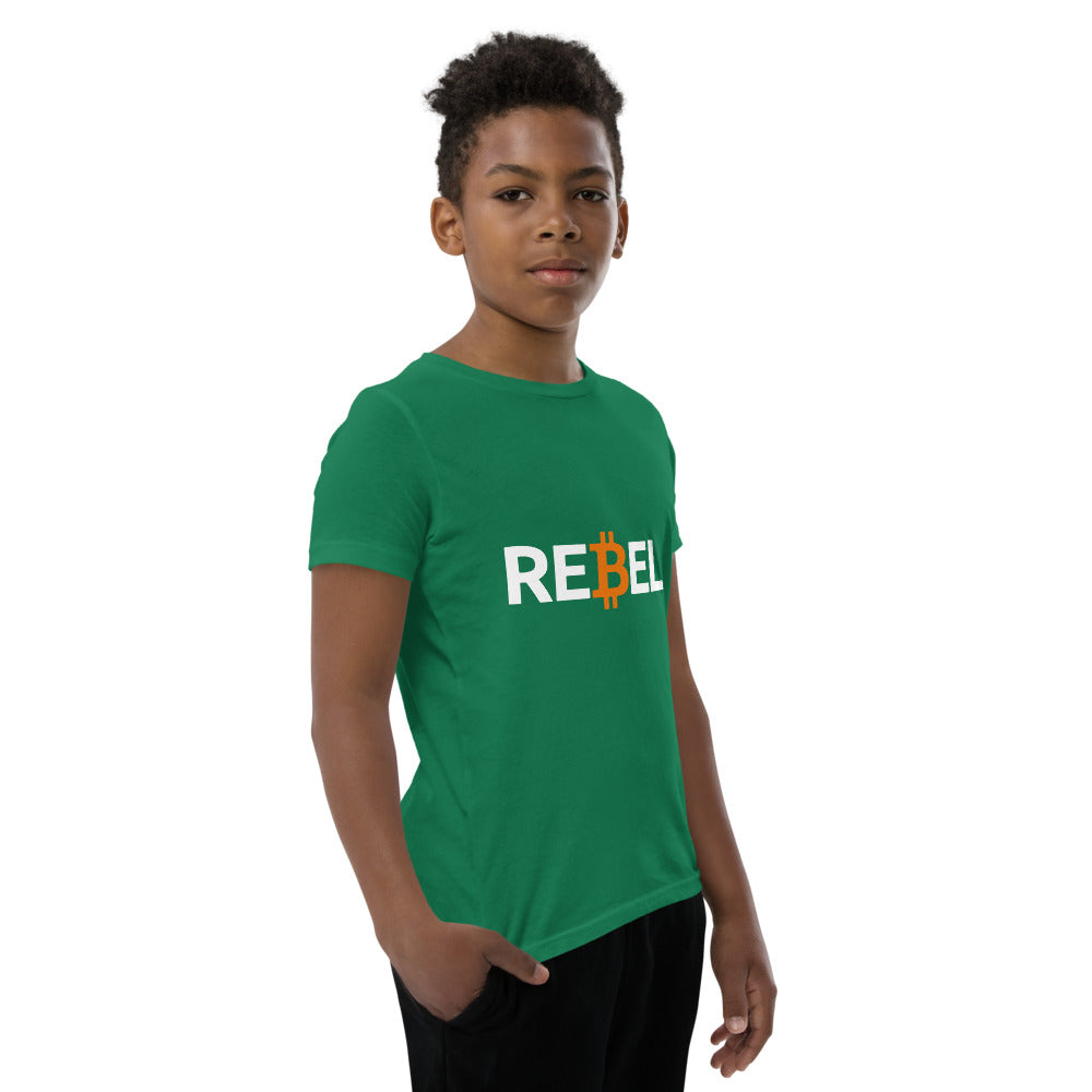 Youth Rebel (Bitcoin) Short Sleeve T-Shirt